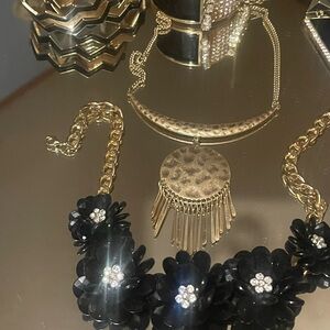 * Black & Gold * jewelry bundle